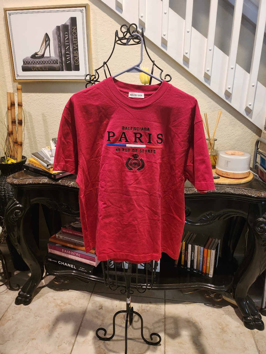 Balenciaga Rue De Sevres T-Shirt Size M